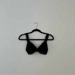 VS PINK Black Lace Bralette